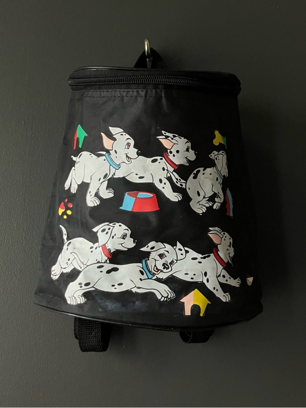 Vintage Disney 101 Dalmatians 90s Mini Backpack Festival Women's Purse Kids Bag - Picture 7 of 16